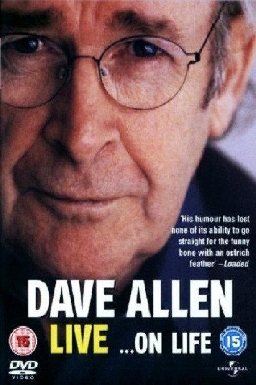 Dave Allen Live ...On Life 1998 official movie poster