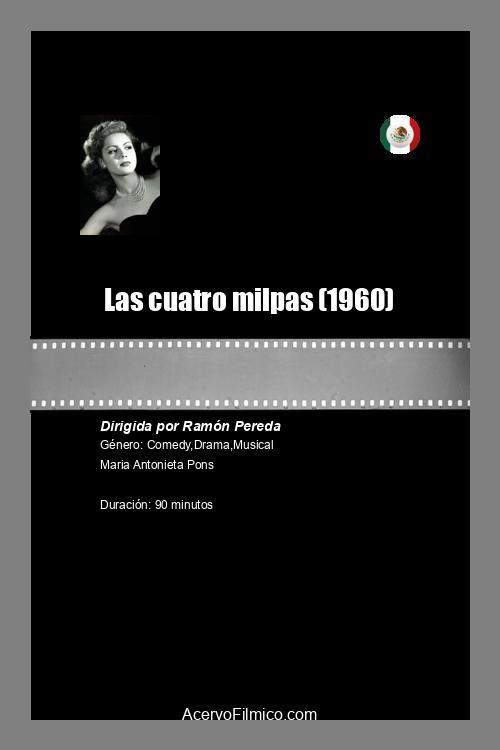 Las cuatro milpas 1960 official movie poster