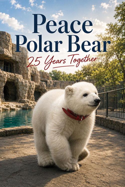 Peace the Polar Bear: 25 Years Together 2025 official movie poster