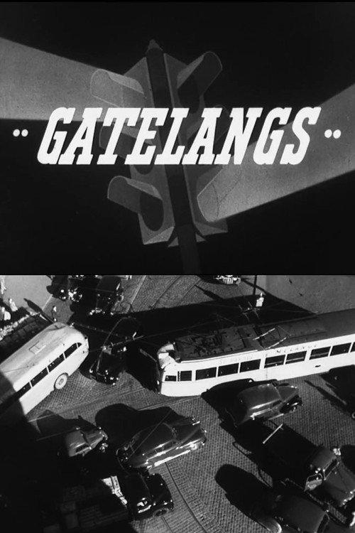 Oslofilm: Gatelangs 1951 official movie poster