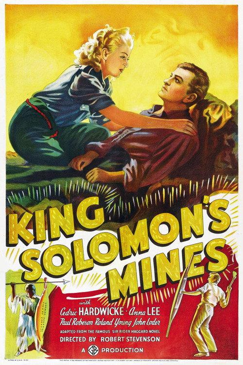 King Solomon's Mines 1937 official movie poster