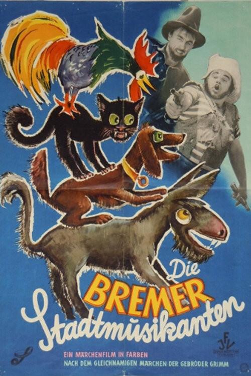 The Town Musicians of Bremen 1959 official movie poster