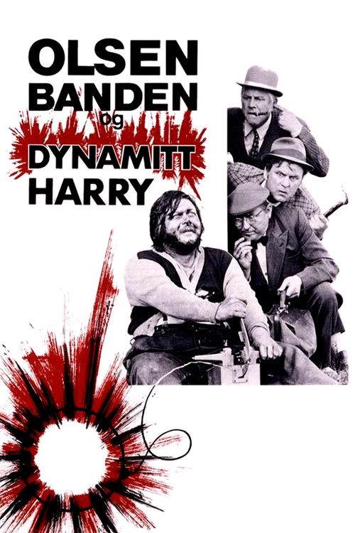 The Olsen Gang and Dynamite-Harry 1970 official movie poster