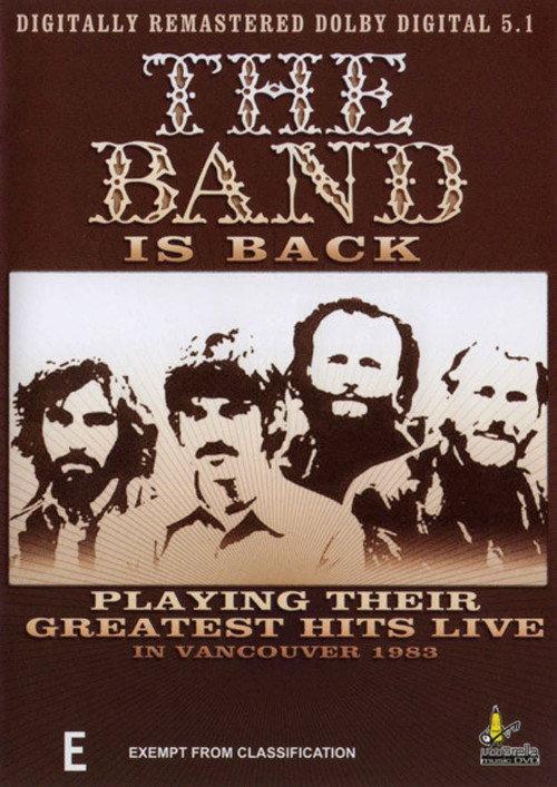 The Band - The Band Is Back 2003 official movie poster