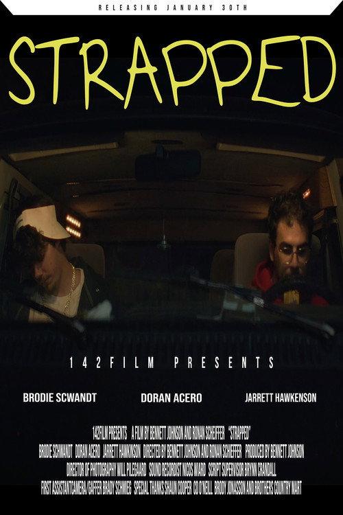 Strapped 2023 official movie poster