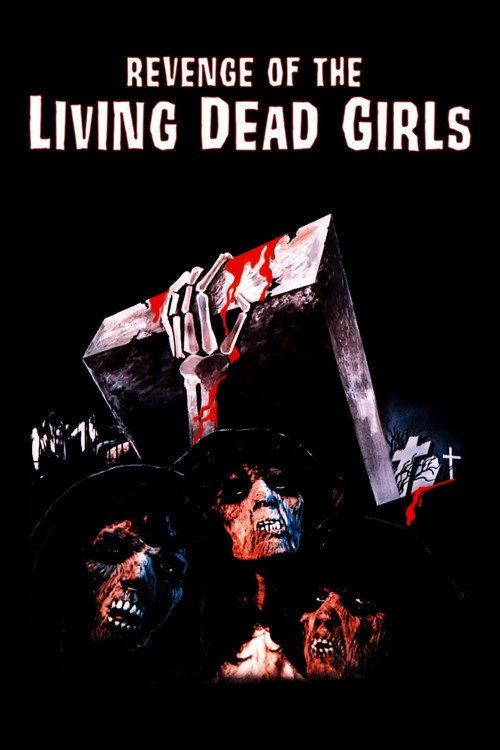 Revenge of the Living Dead Girls 1987 official movie poster