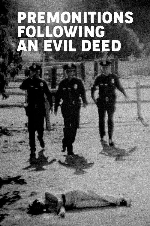 Premonitions Following an Evil Deed 1995 official movie poster