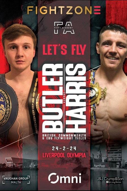 Connor Butler vs. Jay Harris 2024 official movie poster