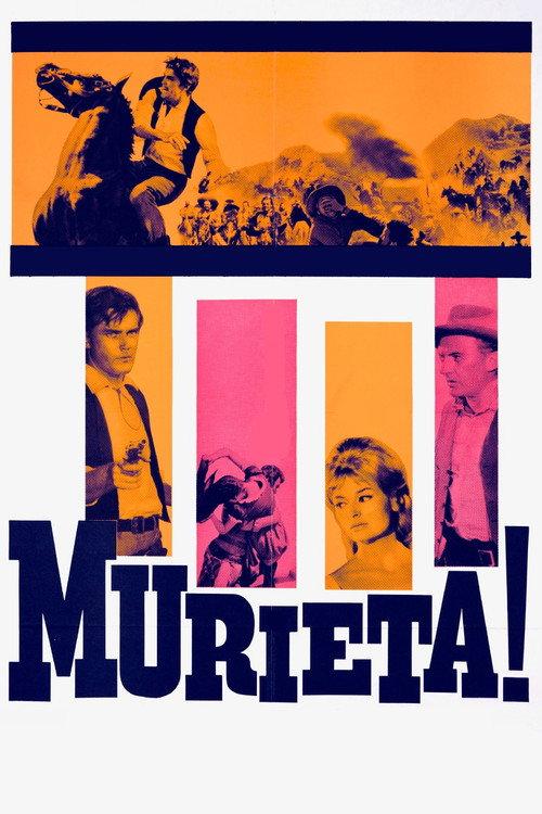 Murieta 1965 official movie poster