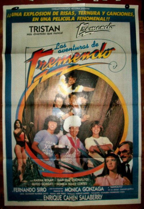 The Adventures of Tremendo 1986 official movie poster