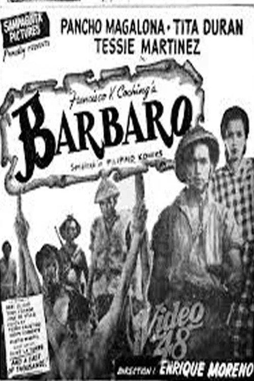 Barbaro 1952 official movie poster