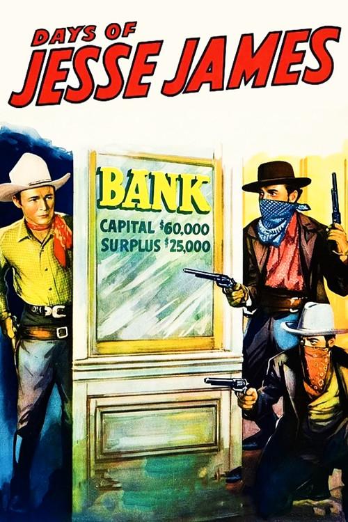 Days of Jesse James 1939 official movie poster