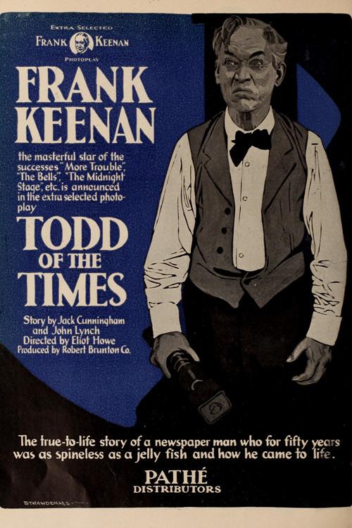 Todd of the Times 1919 official movie poster