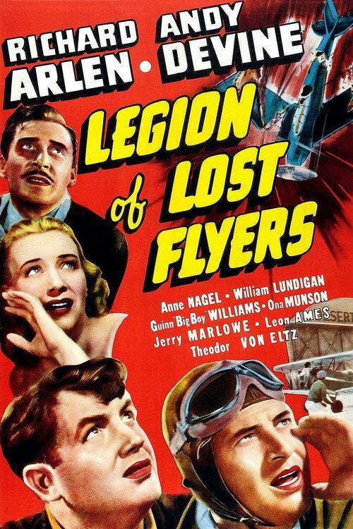 Legion of Lost Flyers 1939 official movie poster
