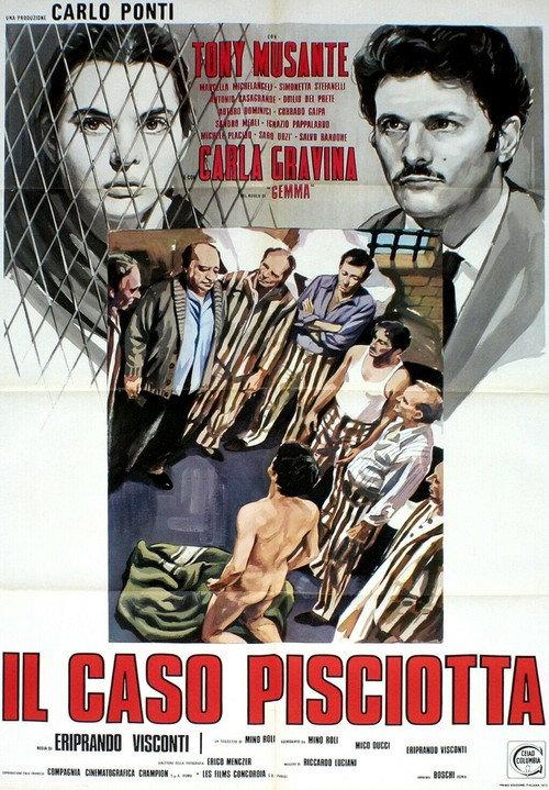 The Pisciotta Case 1972 official movie poster