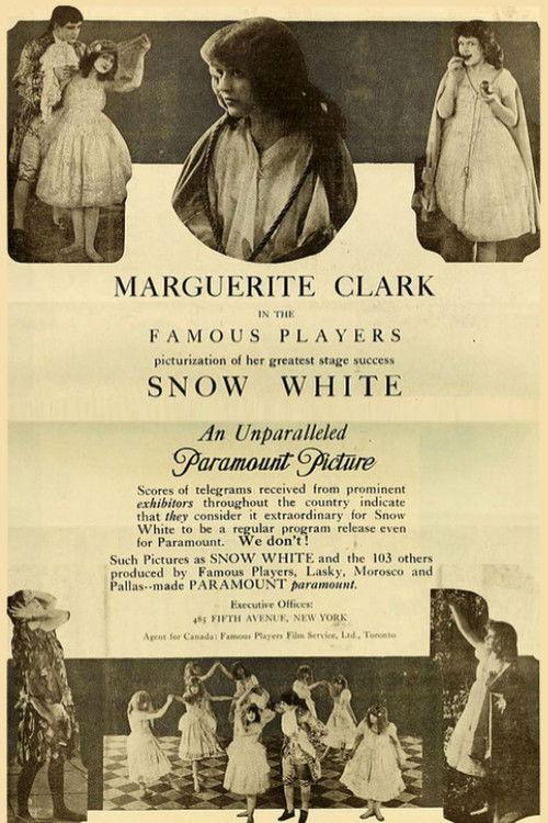 Snow White 1916 official movie poster