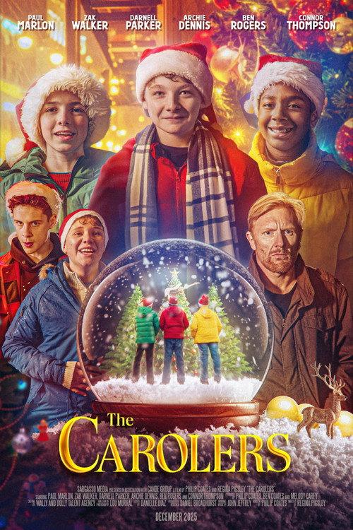 The Carolers 2025 official movie poster
