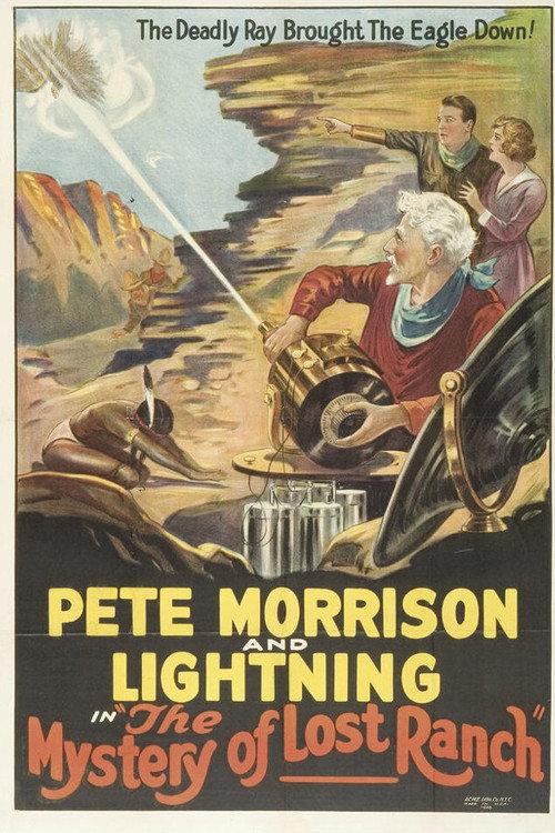 The Mystery of Lost Ranch 1925 official movie poster