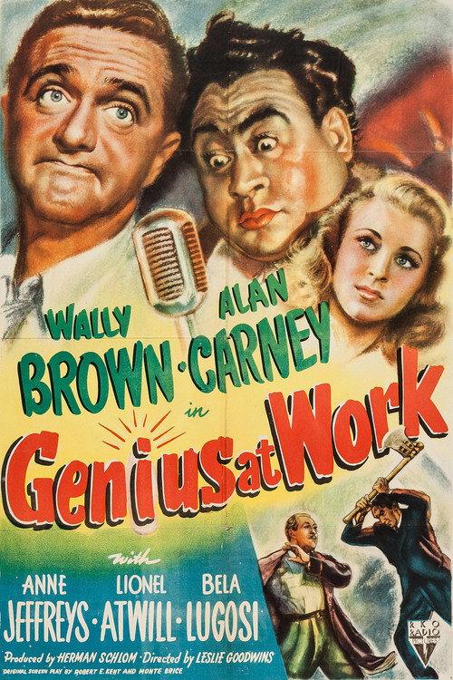 Genius at Work 1946 official movie poster