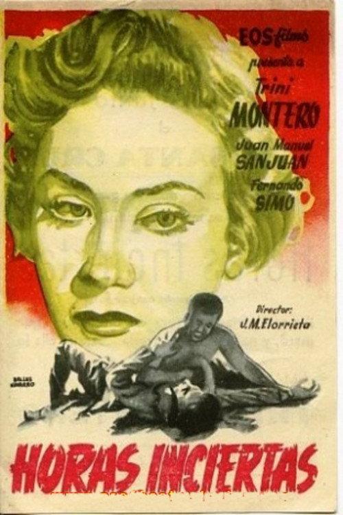 Horas inciertas 1951 official movie poster
