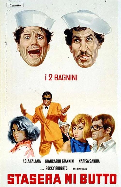 Tonight I'll Throw Me 1967 official movie poster