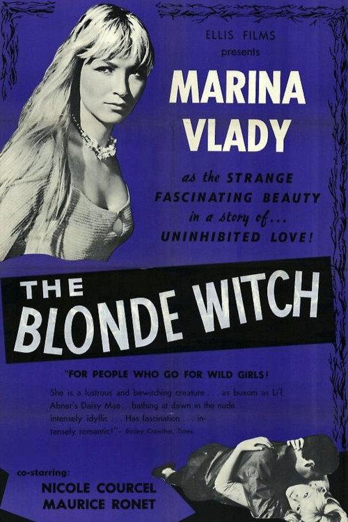 The Blonde Witch 1956 official movie poster