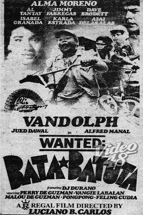 Wanted Bata-Batuta 1993 official movie poster