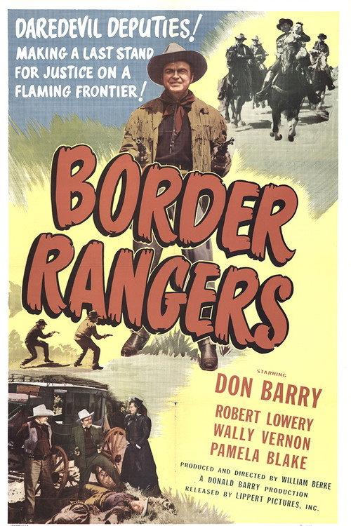 Border Rangers 1950 official movie poster