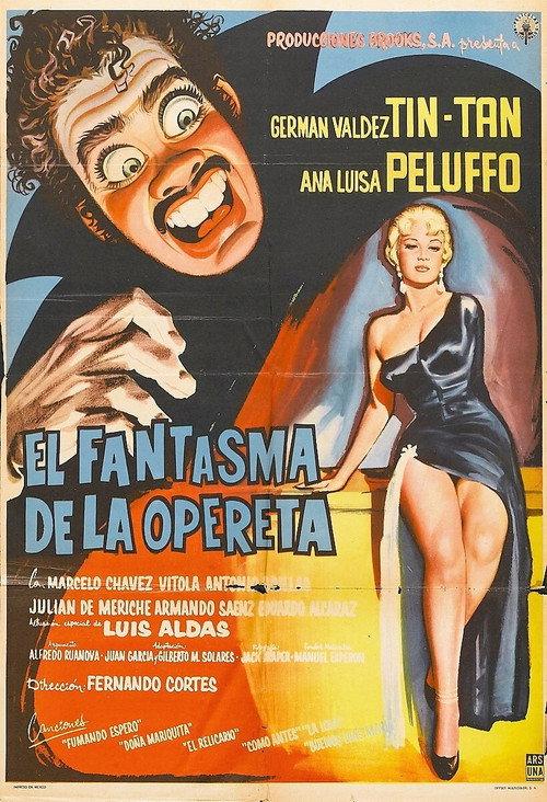 The Phantom of the Operetta 1960 official movie poster
