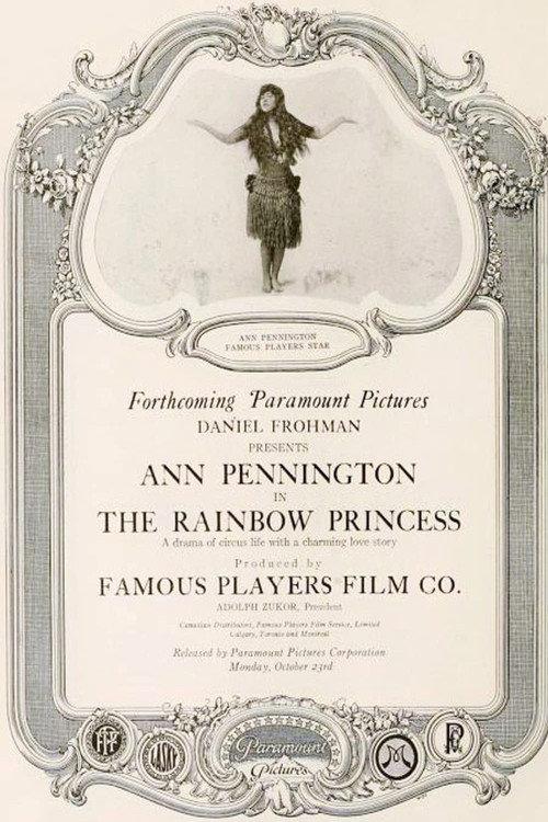 The Rainbow Princess 1916 official movie poster