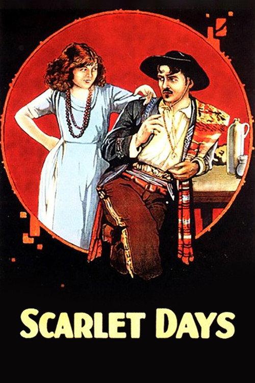Scarlet Days 1919 official movie poster