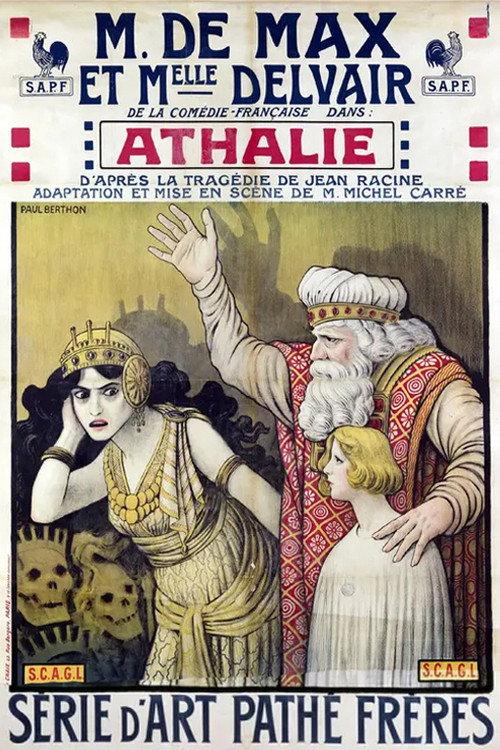 Athalie 1910 official movie poster