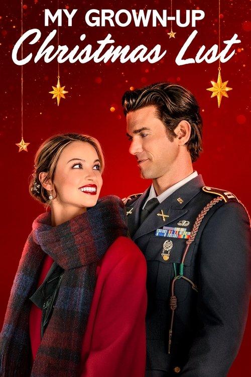 My Grown-Up Christmas List 2022 official movie poster