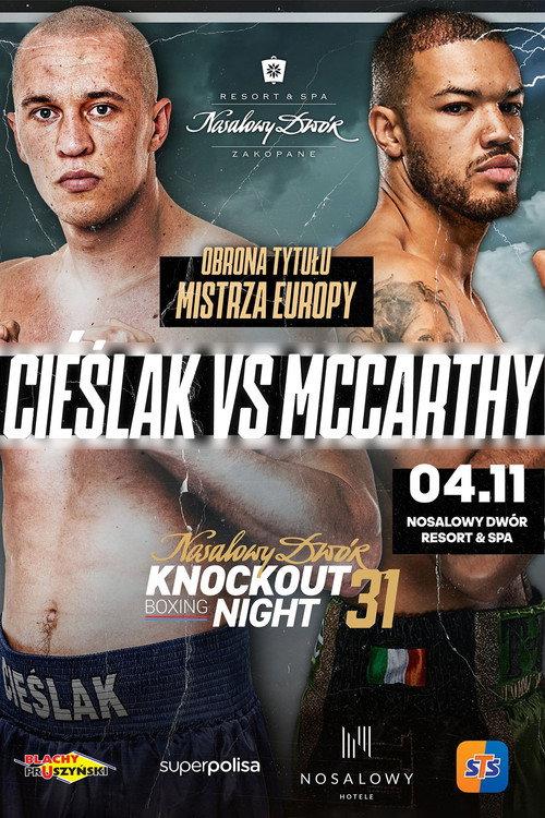 Michal Cieslak vs. Tommy McCarthy 2023 official movie poster