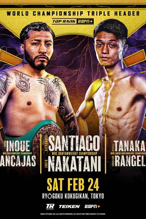 Alexandro Santiago vs. Junto Nakatani 2024 official movie poster