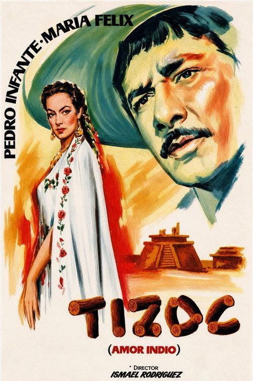 Tizoc 1957 official movie poster