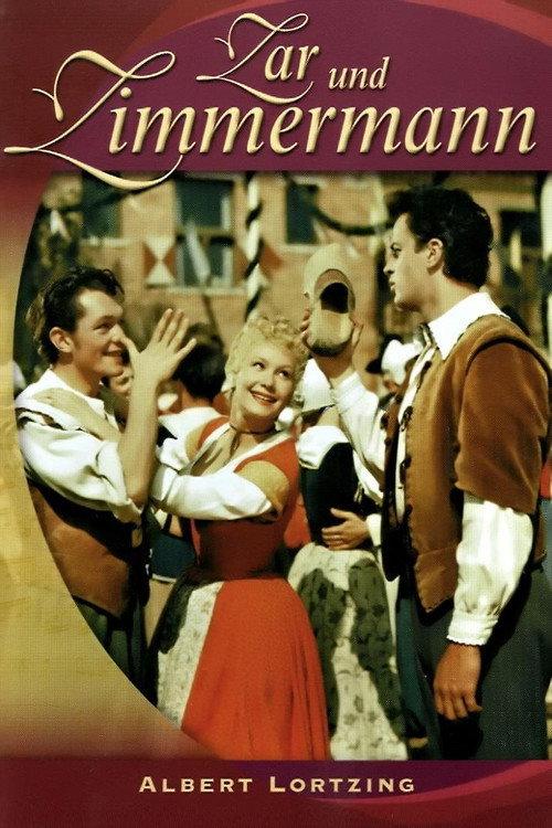 Zar und Zimmermann 1956 official movie poster