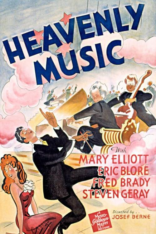 Heavenly Music 1943 official movie poster