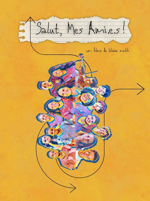 Salut, mes ami.e.s! 2024 official movie poster