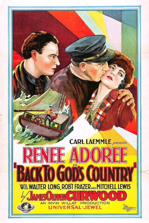 Back to God's Country 1927 official movie poster