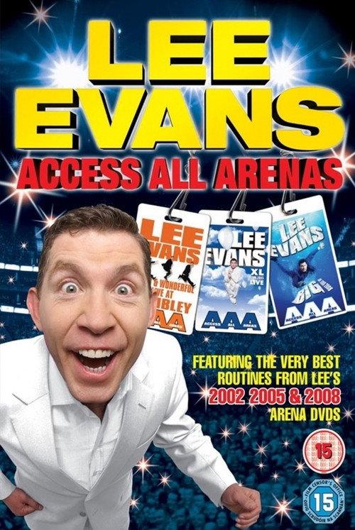 Lee Evans: Access All Arenas 2009 official movie poster