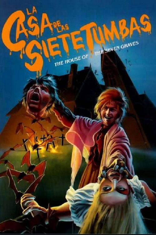The House of the Seven Tombs 1982 official movie poster