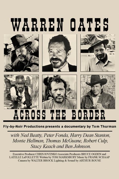 Warren Oates: Across the Border 1993 official movie poster