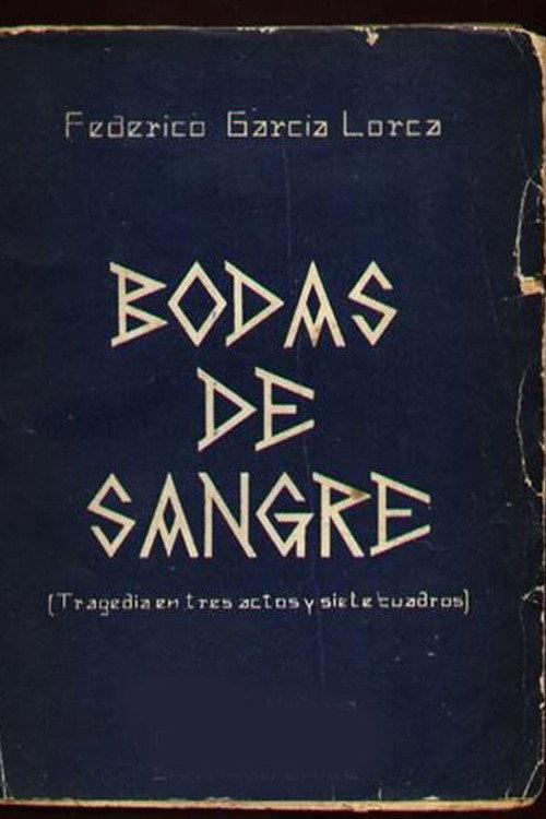 Bodas de sangre 1938 official movie poster
