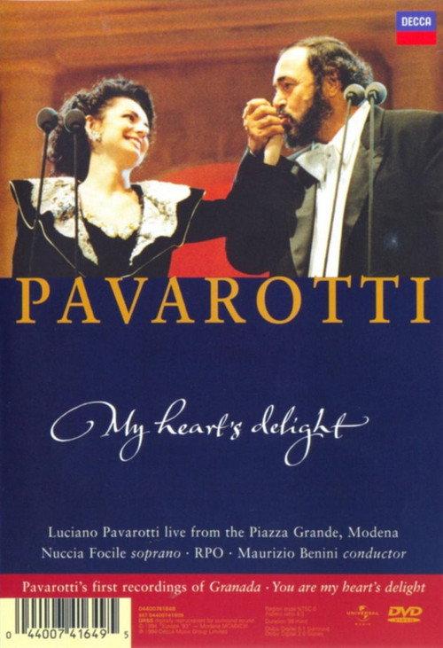 Pavarotti - My Heart's Delight 1993 official movie poster