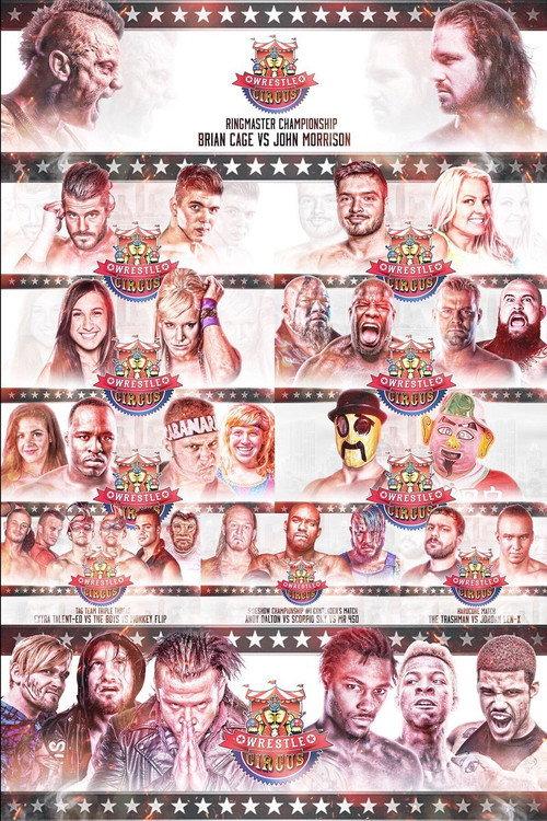 WrestleCircus Battle At The Big Top 2017 official movie poster