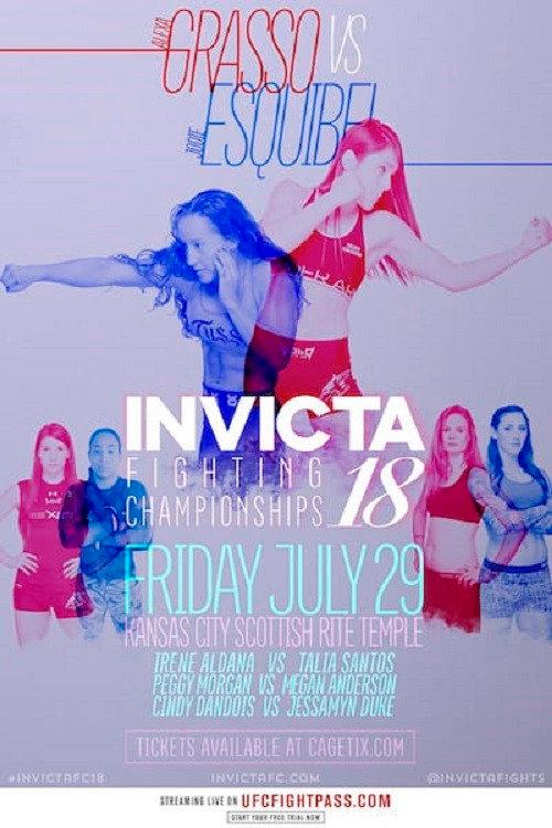 Invicta FC 18: Grasso vs. Esquibel 2016 official movie poster