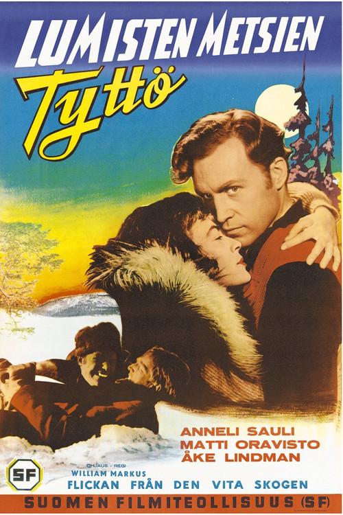 Lumisten metsien tyttö 1960 official movie poster