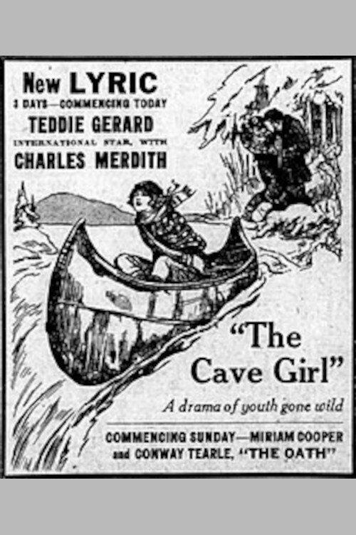 The Cave Girl 1921 official movie poster