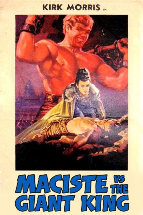 Samson vs. the Giant King 1964 official movie poster